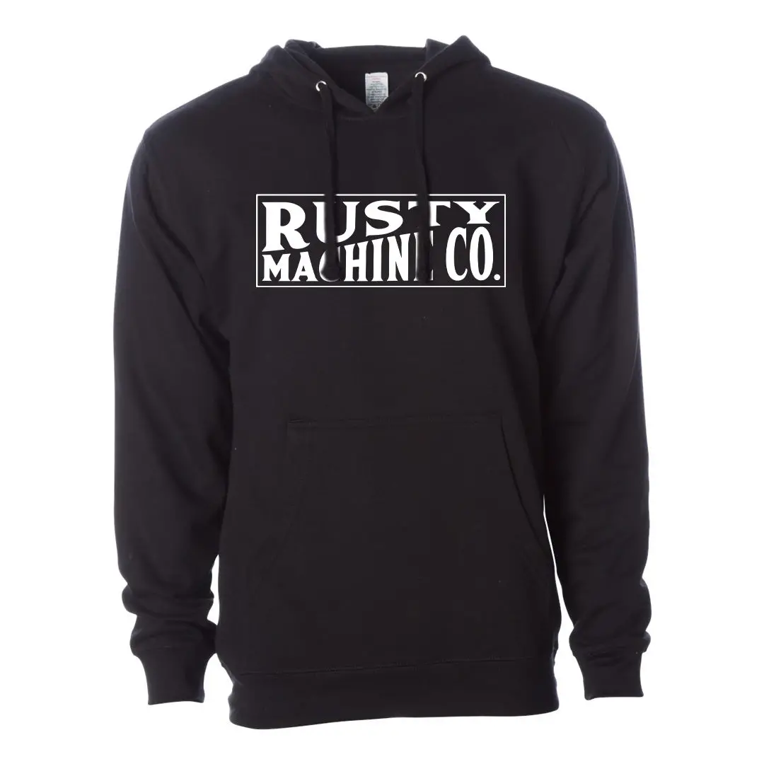 Rusty Machine Logo Hoodie 1