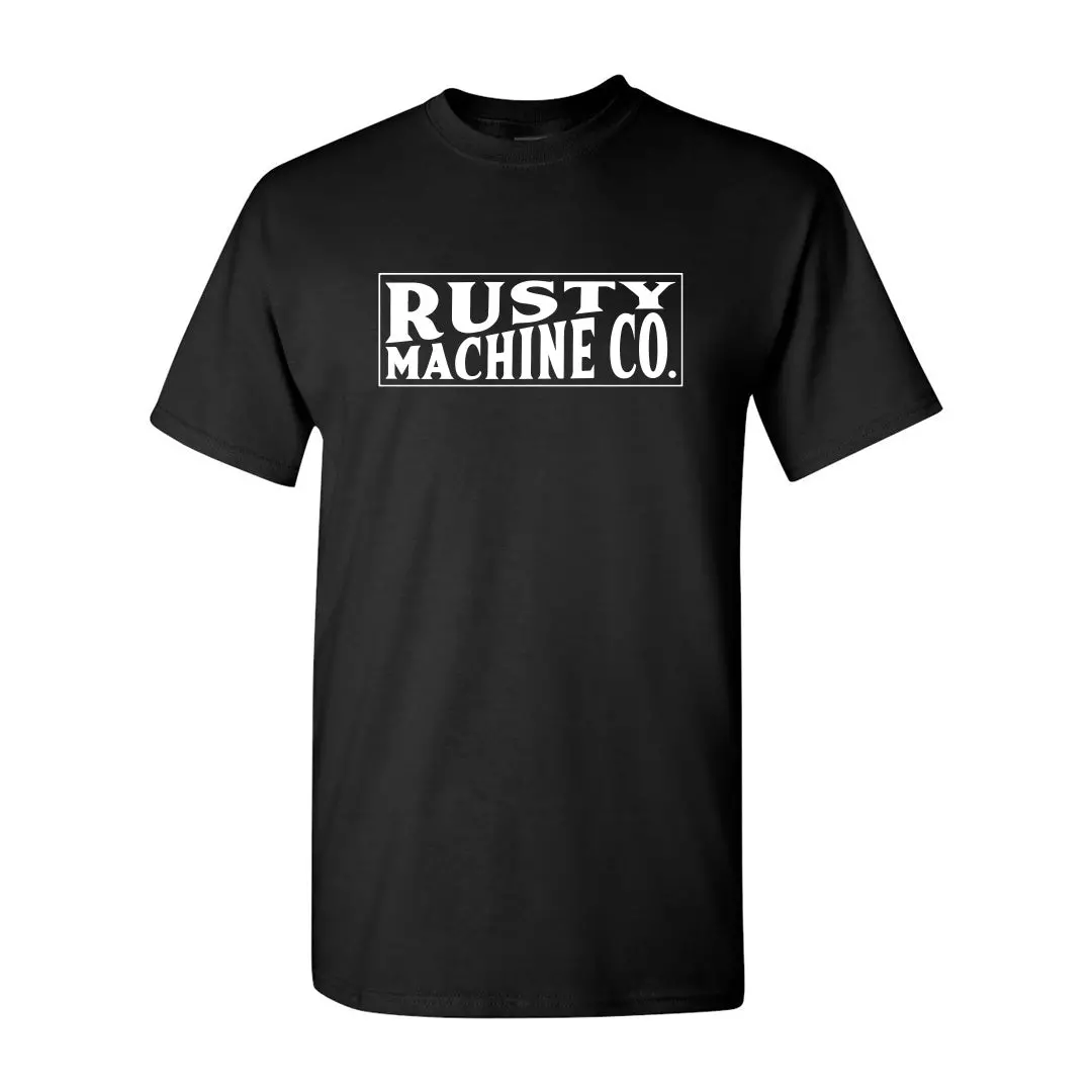 Rusty Machine Logo T-Shirt 1