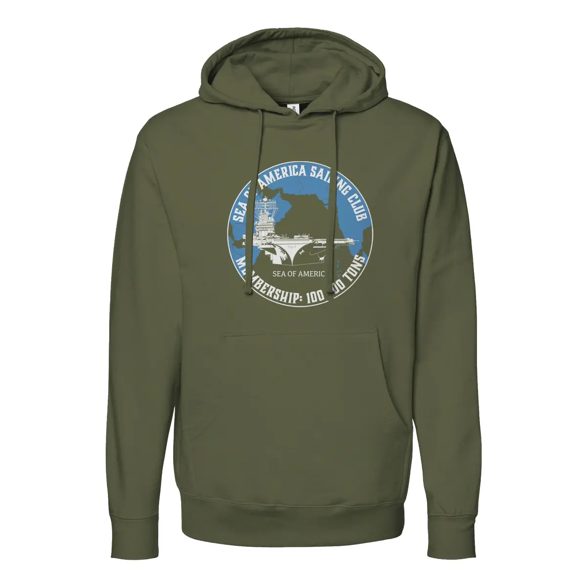 Sea Of America Hoodie 1