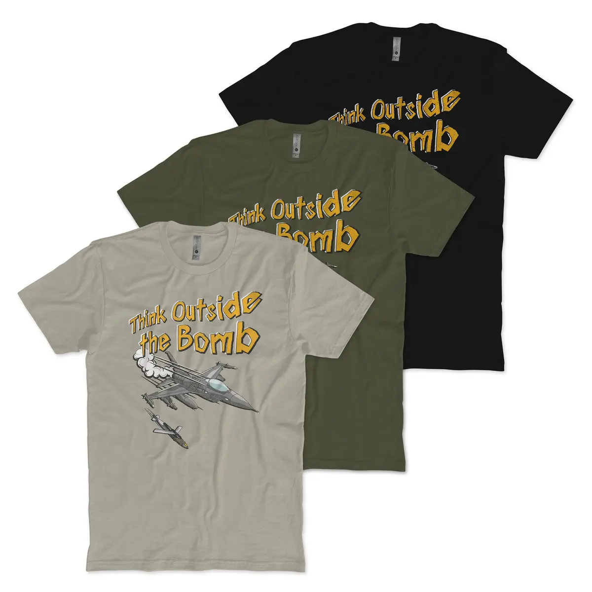 Think Outside The Bomb T-Shirt 1