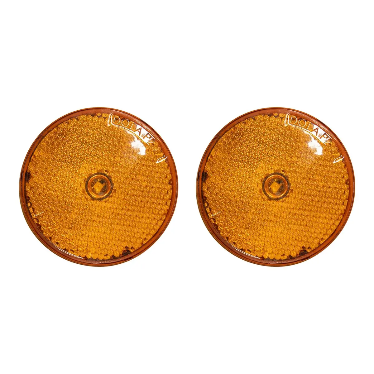 Amber 2.5" Low-Profile Side Marker W/Reflector 1