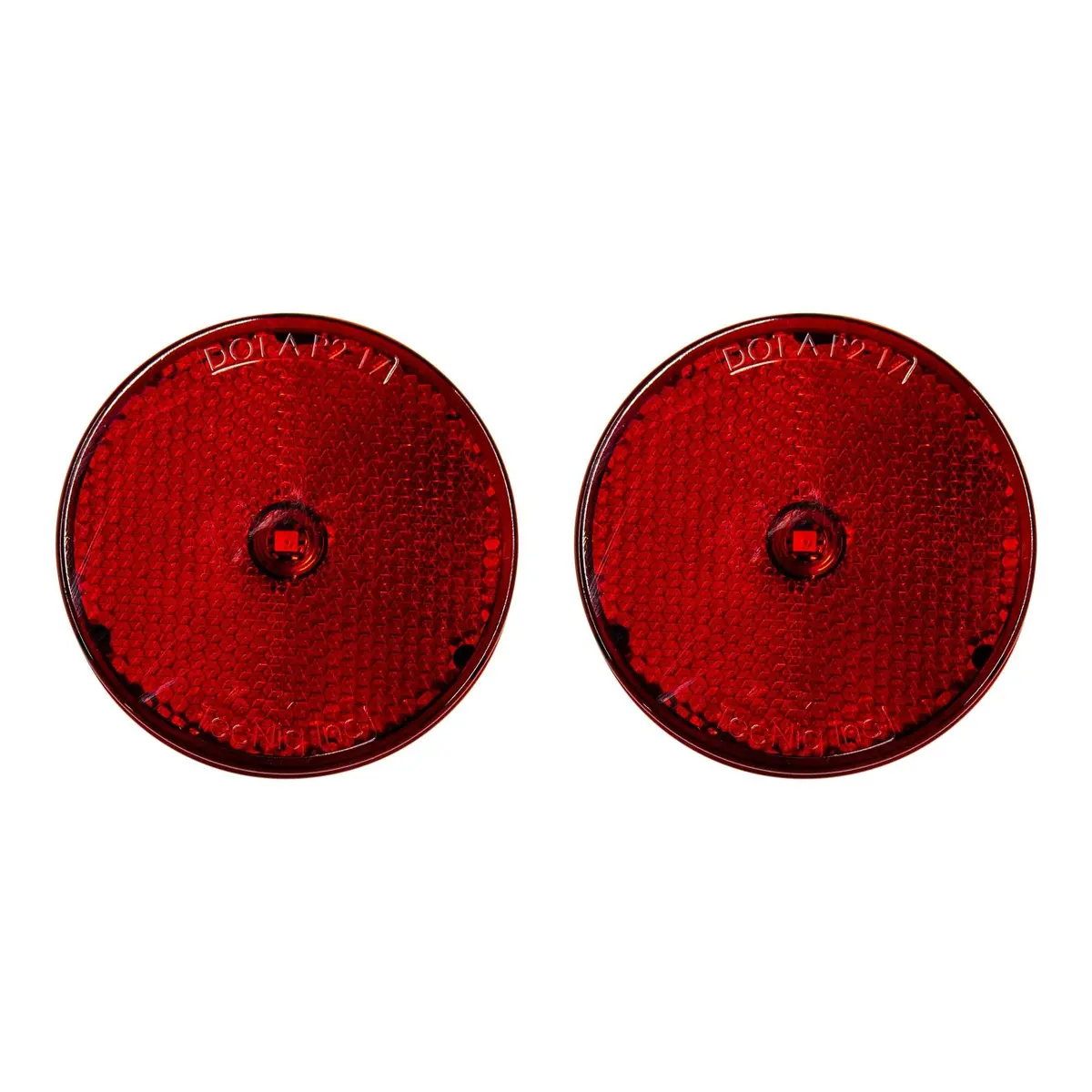 Red 2.5" Low-Profile Side Marker W/Reflector 1