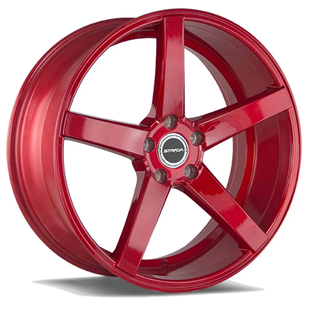 Strada Wheels S35 Perfetto Candy Apple Red 1