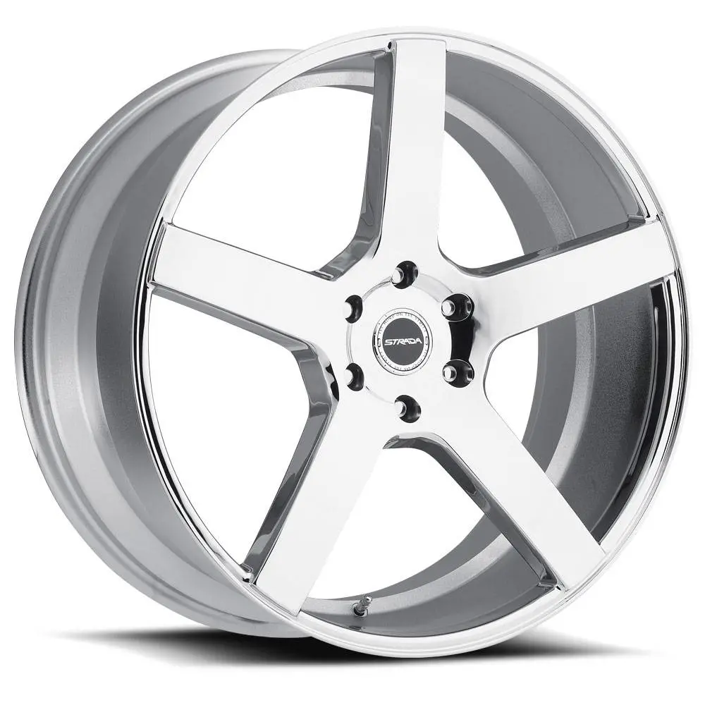 Strada Wheels S35 Perfetto Raw Finish 1