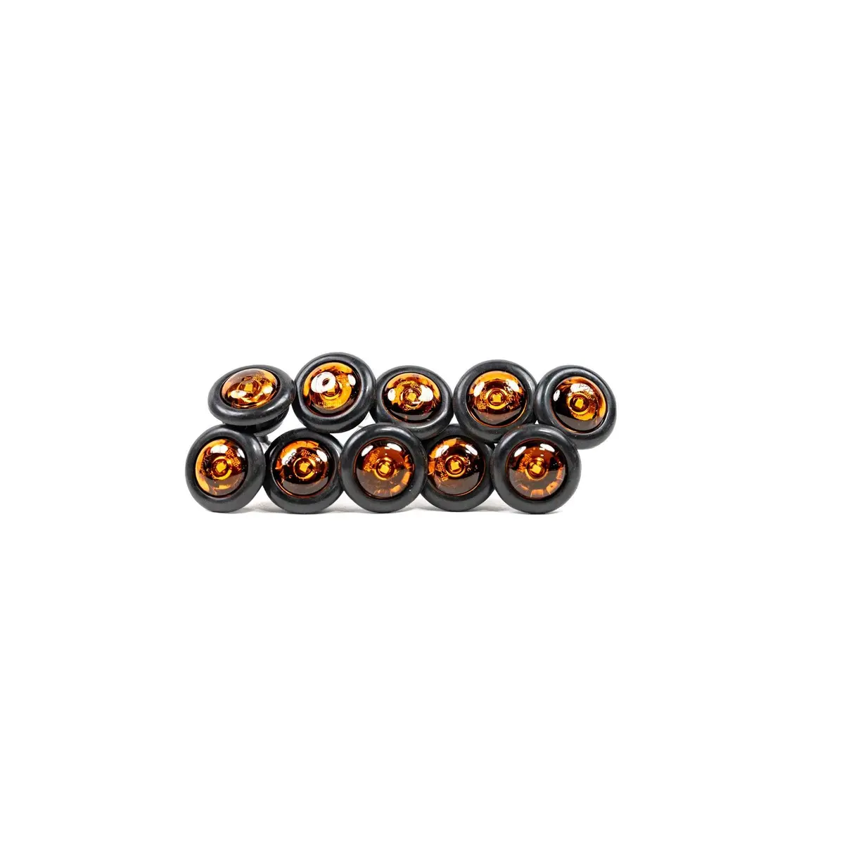 Amber Pc/P2 Rated 3/4" Miniature Side Marker 1