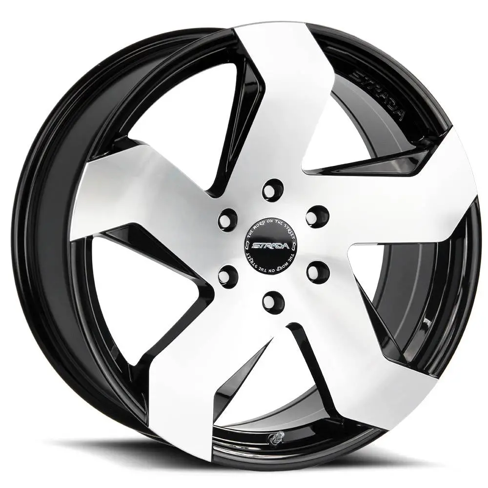 Strada Wheels S65 Coltello Black Machine 1