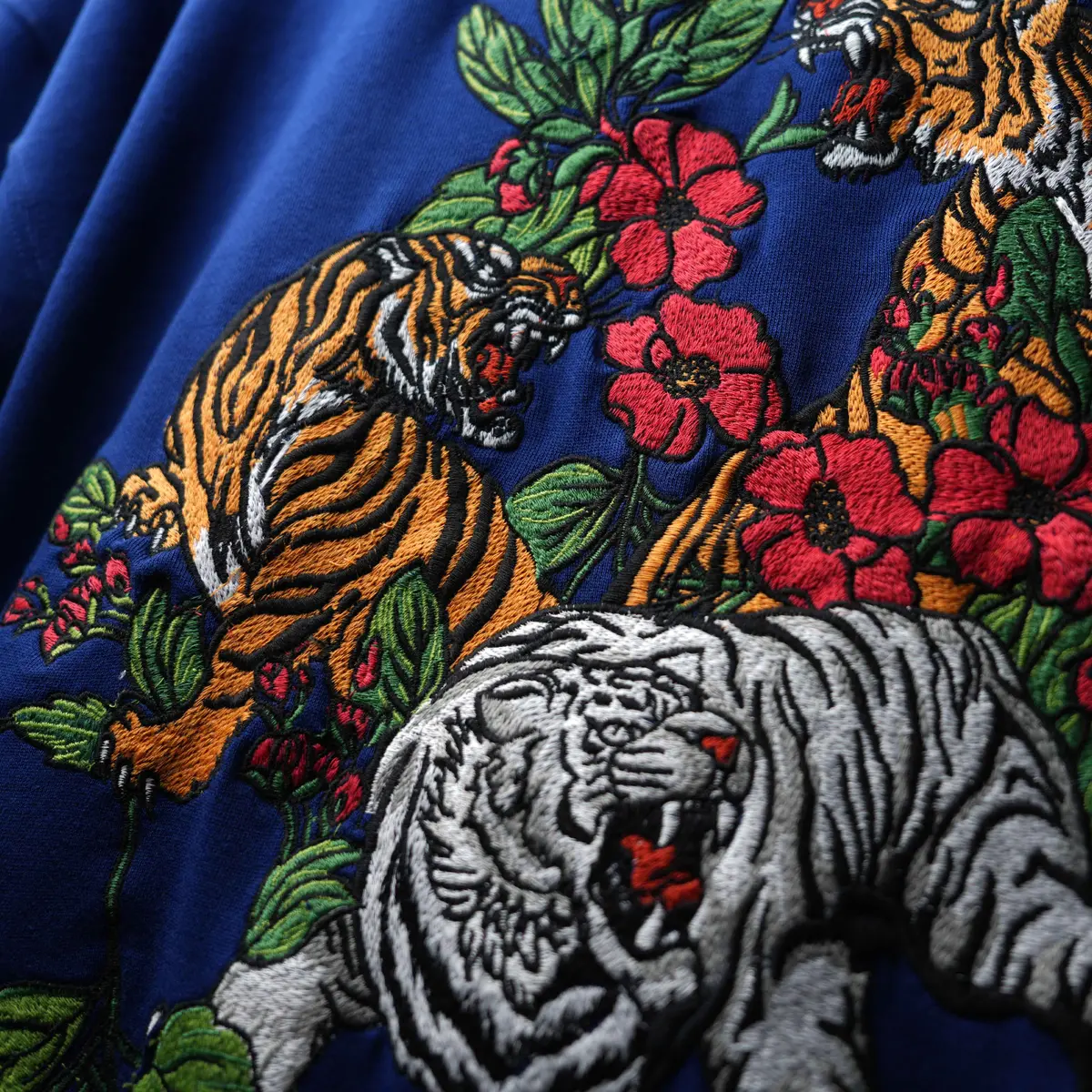 Navy Ambush Embroidery T-Shirt 3