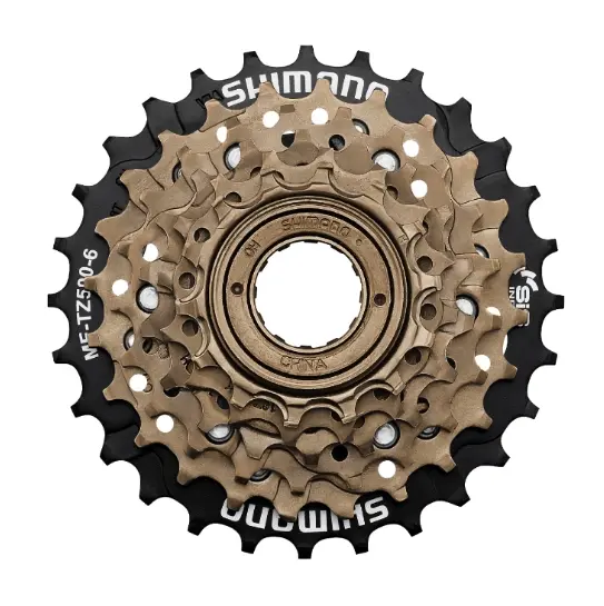 Freewheel 6 Speed 14-28 Shimano Mf-Tz500 Multi Freewheel 1