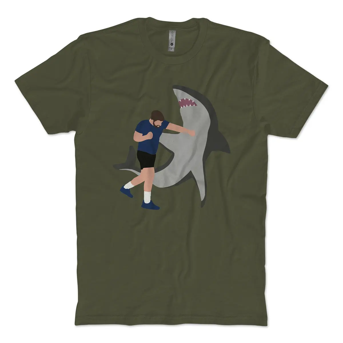 Uncle Dijon Shark Puncher T-Shirt 3