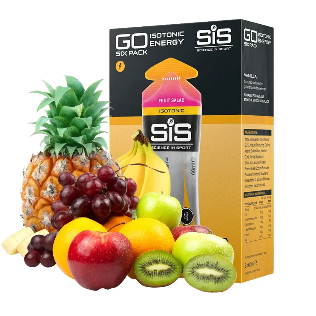 Science In Sport Go Isotonic Energy Gel 60Ml (6 Pack) - Fruit Salad 1