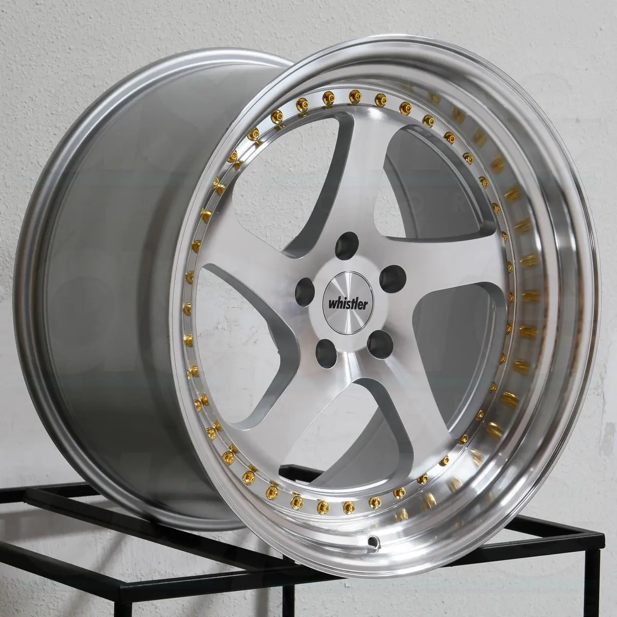 Whistler Wheels Sk5 Machined Silver 1