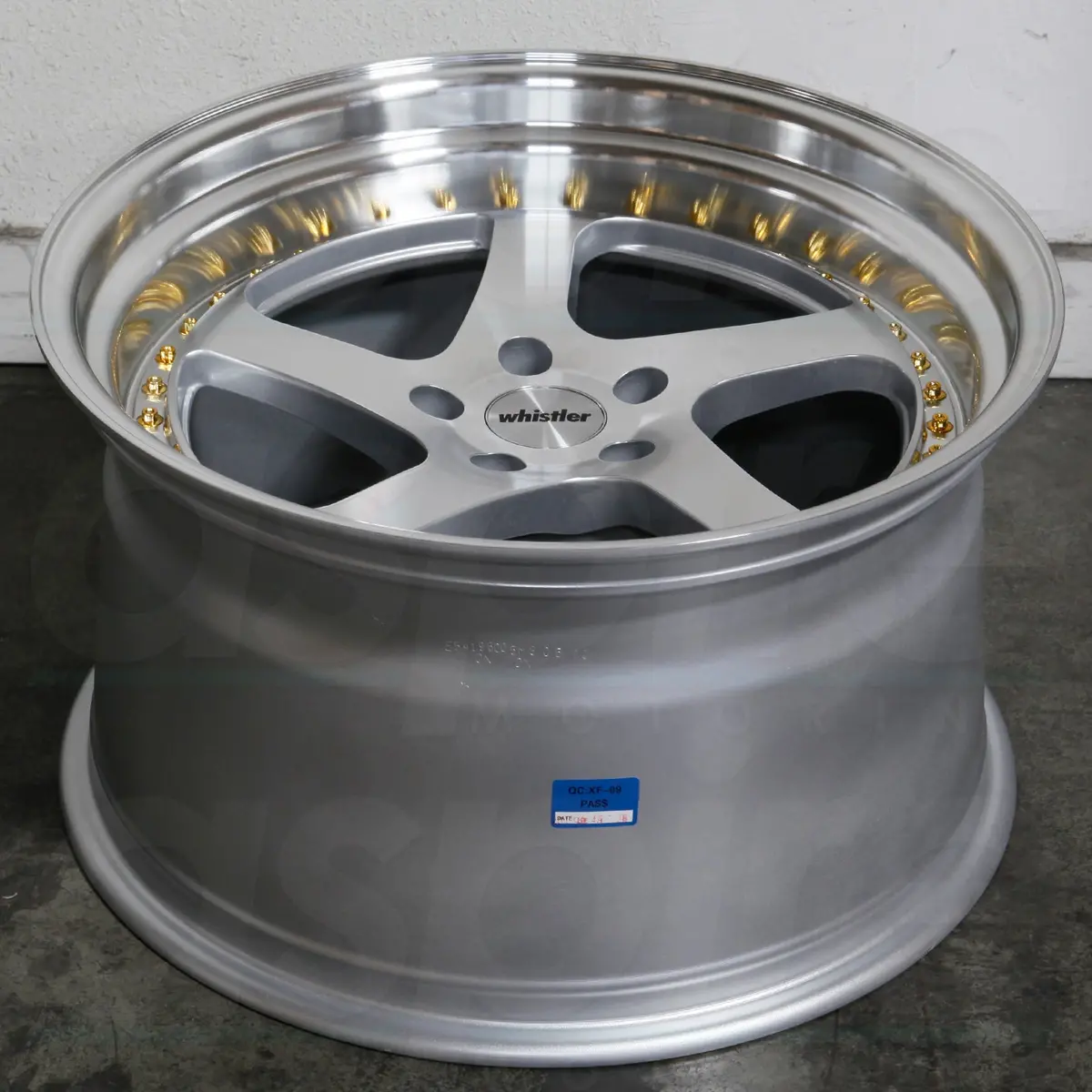 Whistler Wheels Sk5 Machined Silver 4
