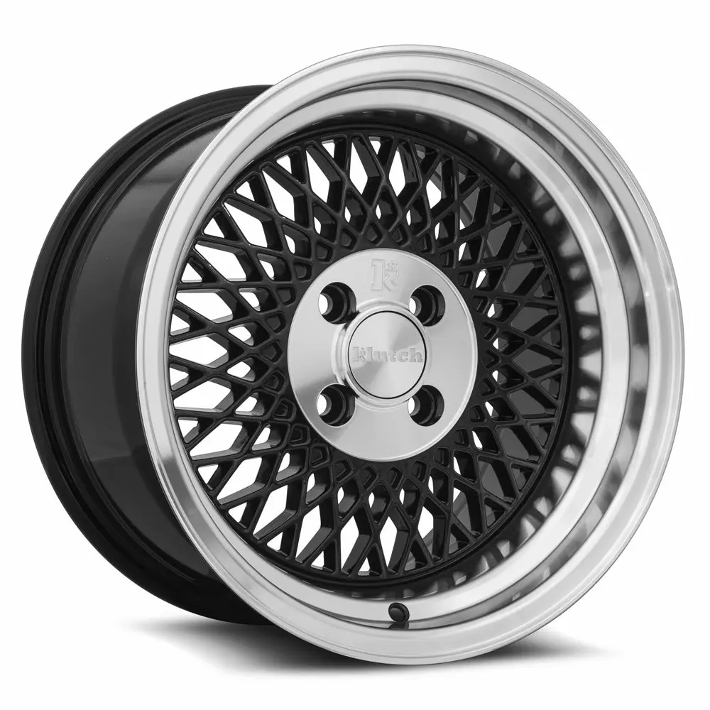 Klutch Wheels Sl1 Black Machined Lip 1