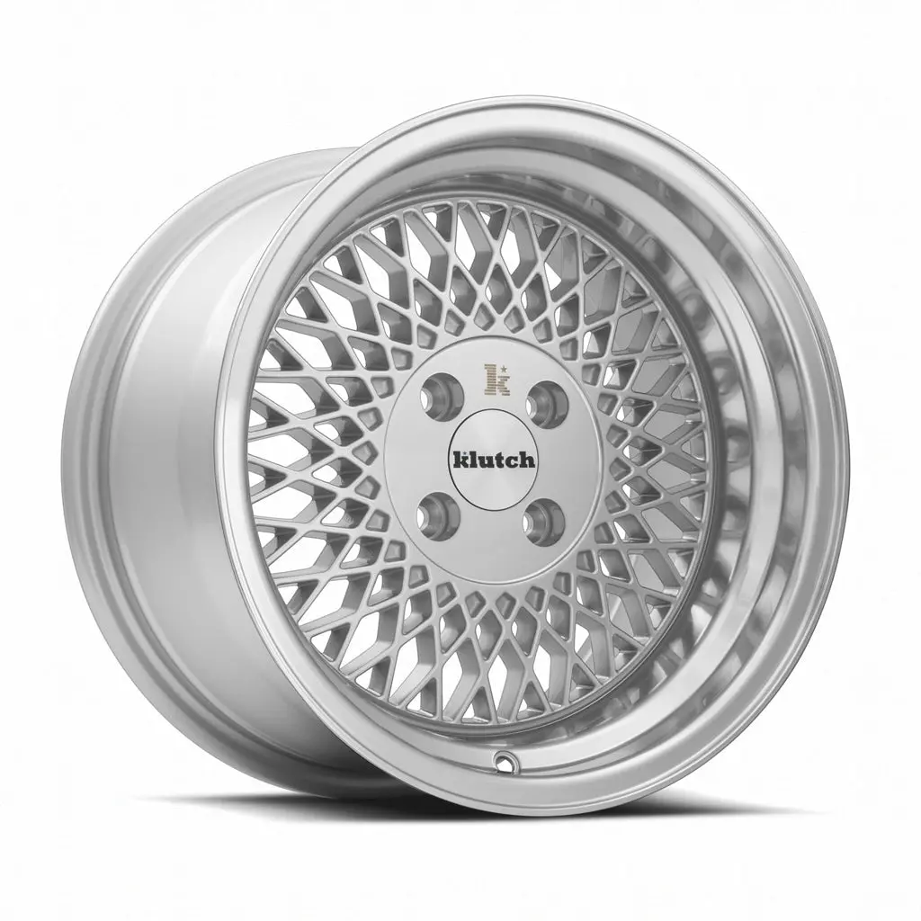 Klutch Wheels Sl1 Silver Machined Lip 1