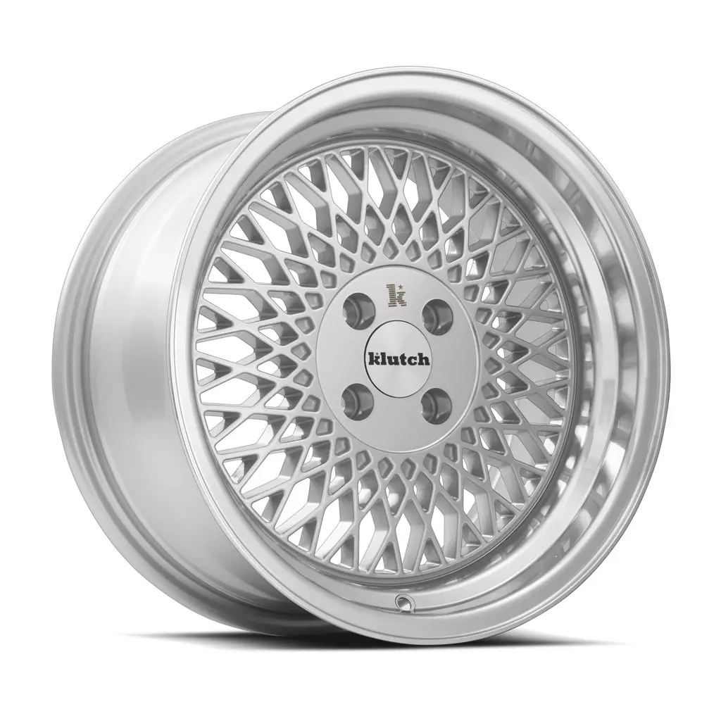 Klutch Wheels Sl1 Silver Machined Lip 2