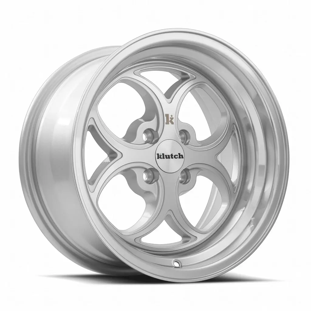 Klutch Wheels Sl2 Silver Machined Lip 1