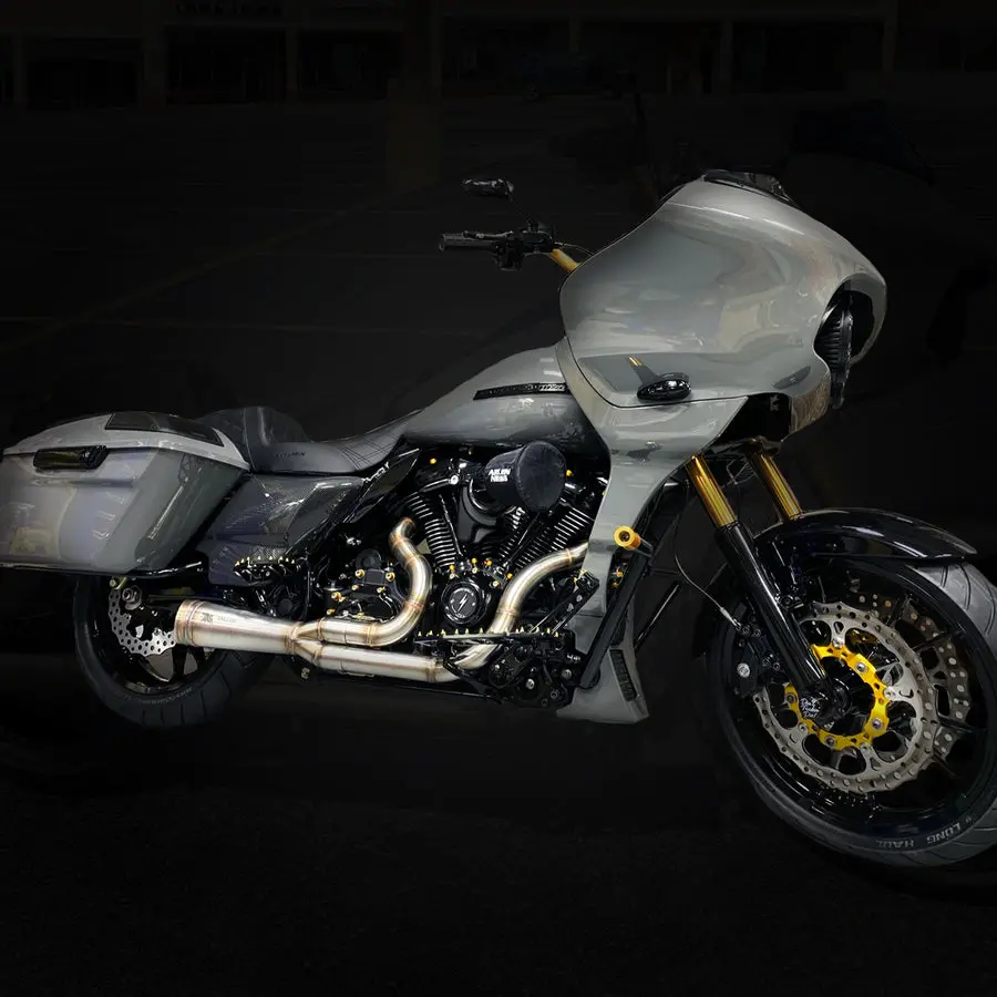 2 Into 1 Performance Exhaust For Harley-Davidson - The Sleipnir 1