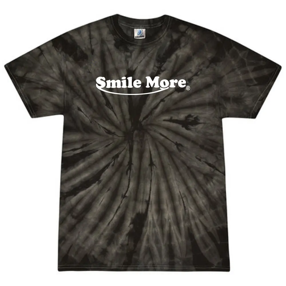 Smile More Tie Dye T-Shirt 1