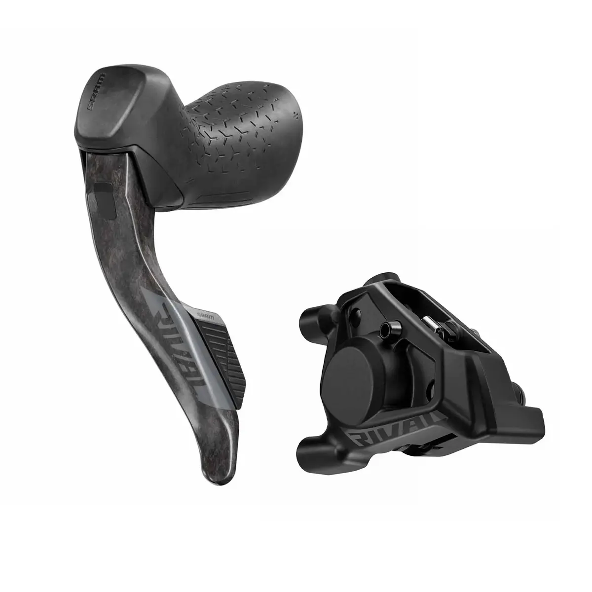 Sram Rival Axs E1 Hydraulic Shift-Brake Lever With Disc Brake Caliper 1