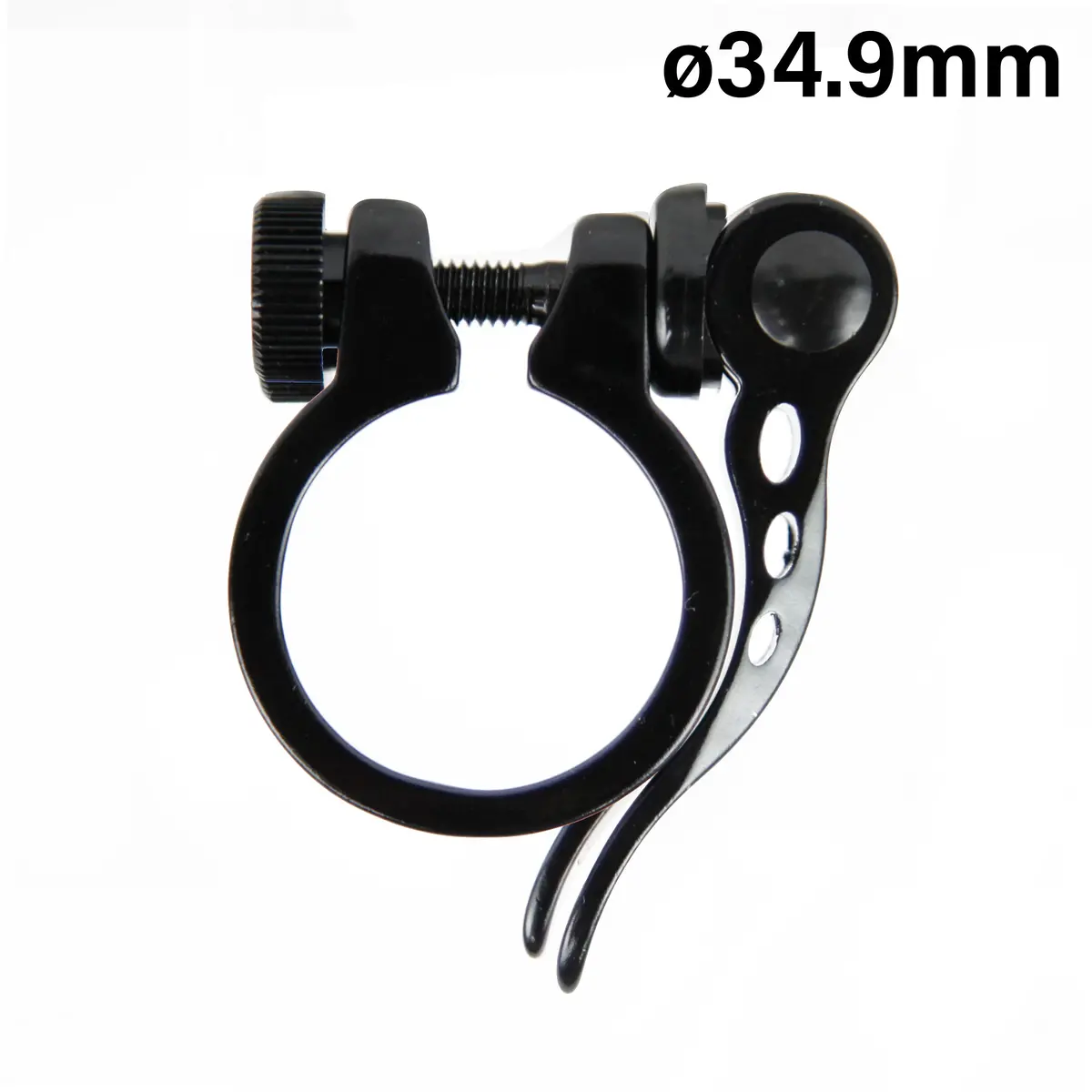 Seat Clamp 34.9 Mm Q/R Alloy Black 1