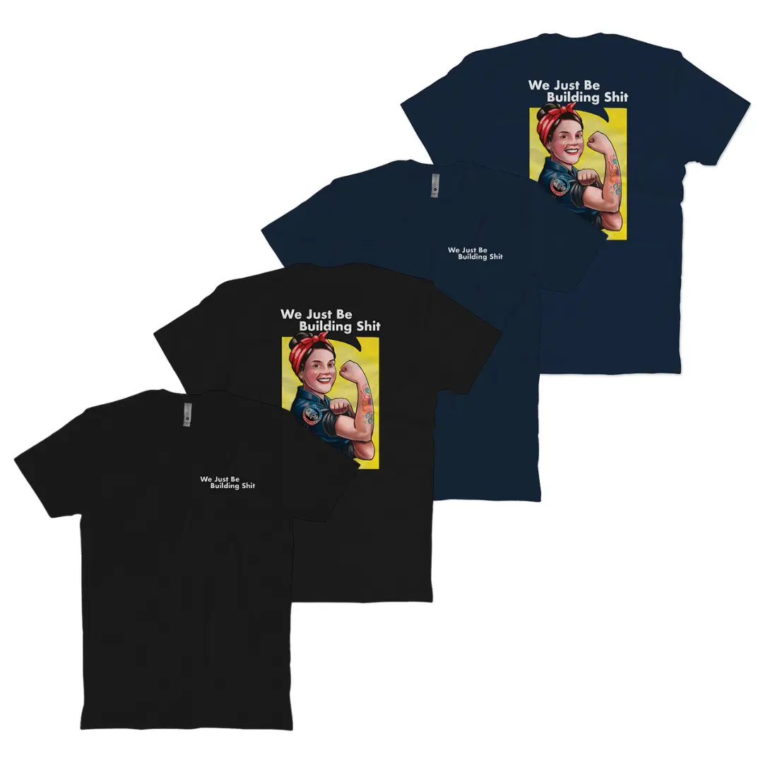 Mrs Hlc Riveter T-Shirt 1