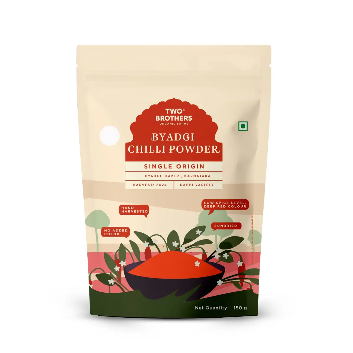 Single Origin Byadgi Chilli Powder 150G 1
