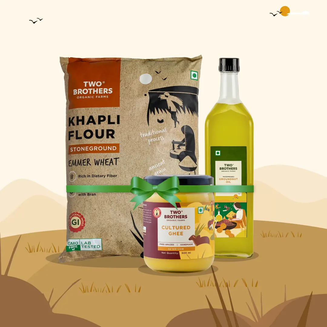 Ultimate Ghee Atta Oil Combo 1
