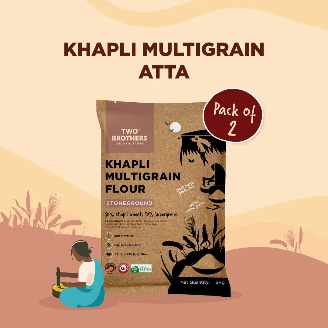 Khapli Multigrain Atta - 10Kg 1