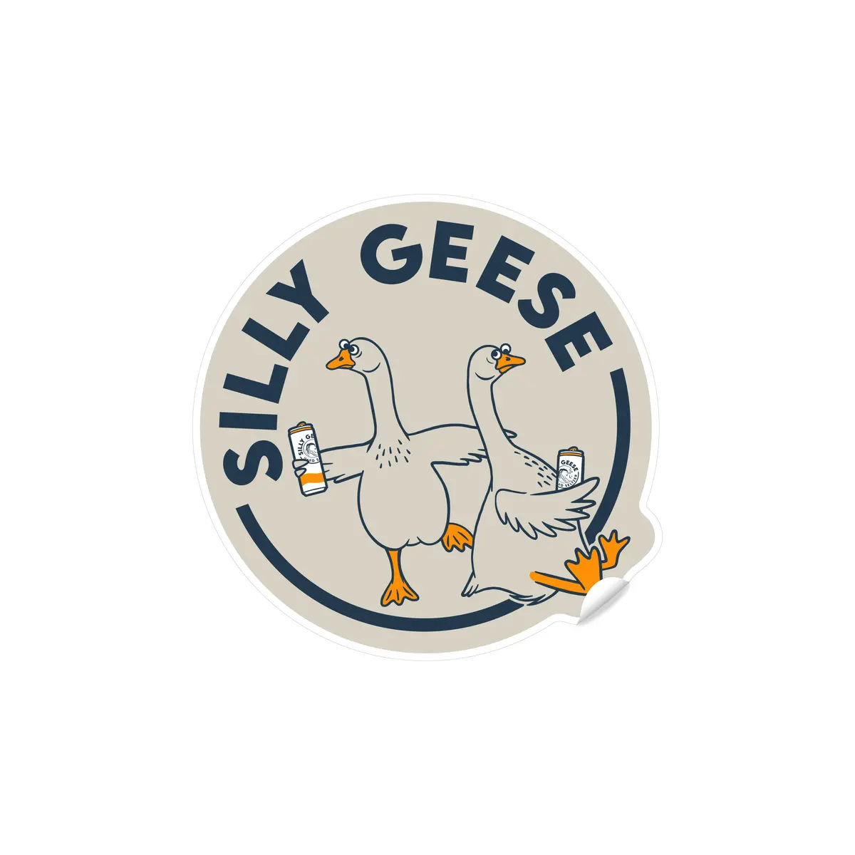 Silly Geese Sticker 1