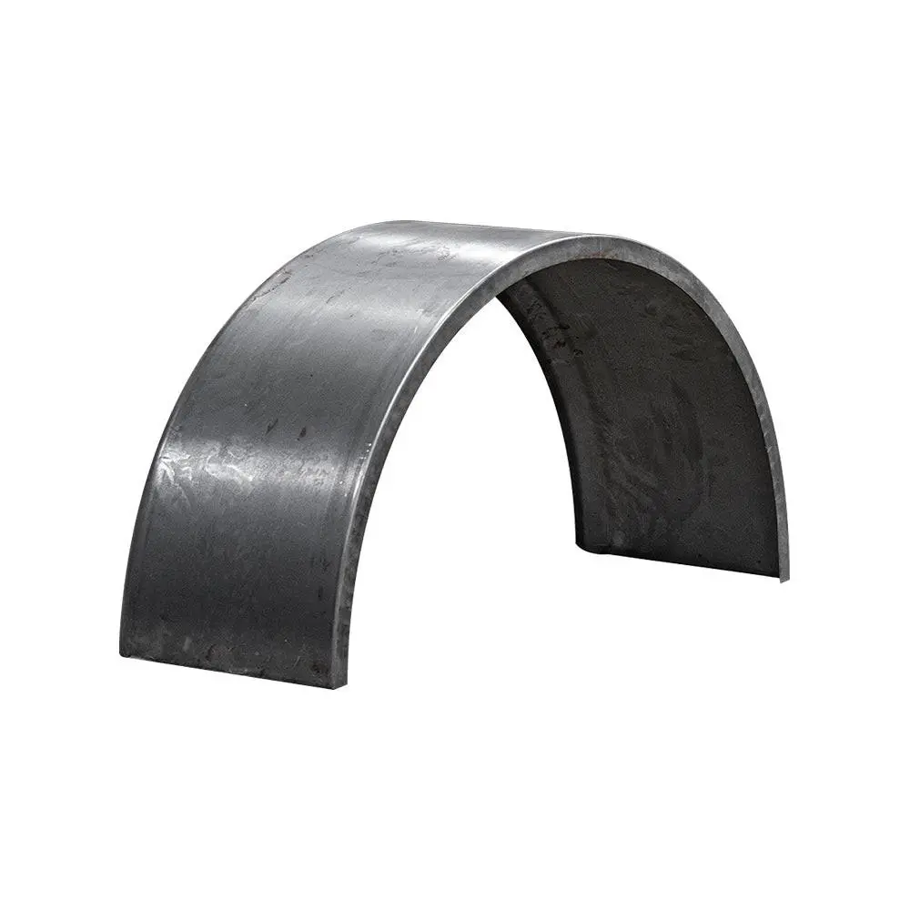 Single Axle 9X32 Smooth Steel Rolled Fender 1