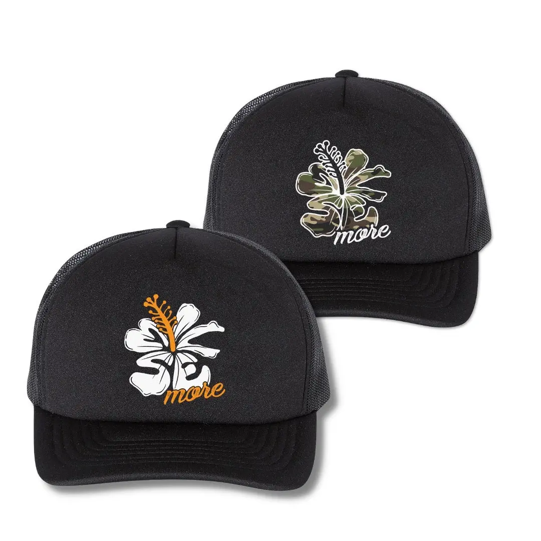 Smile More Flower Hat 1