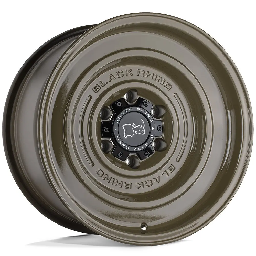 Black Rhino Wheels Solid Green 1