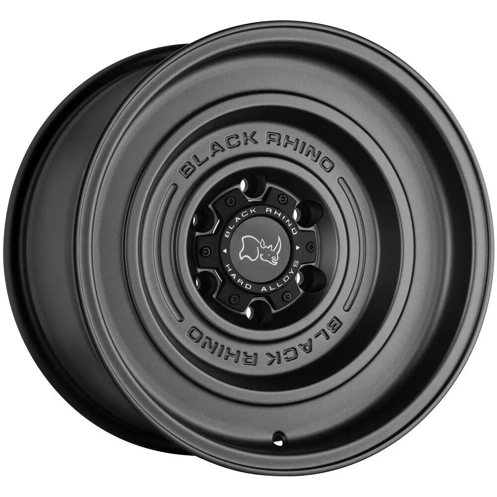 Black Rhino Wheels Solid Gun Black 1
