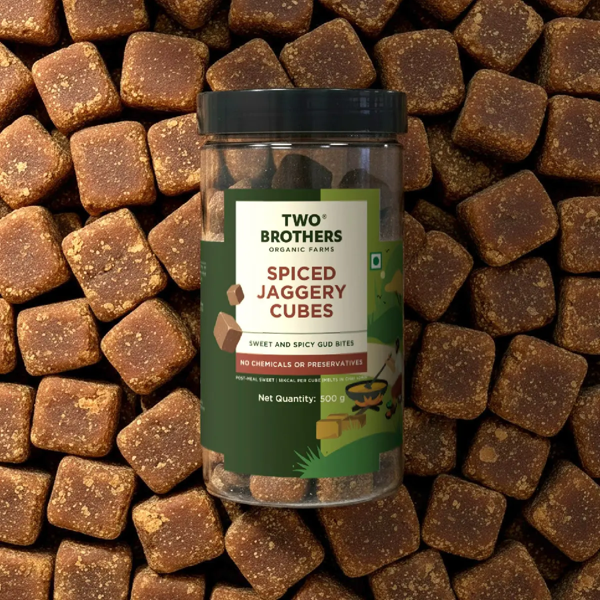 Spiced Jaggery Cubes 1
