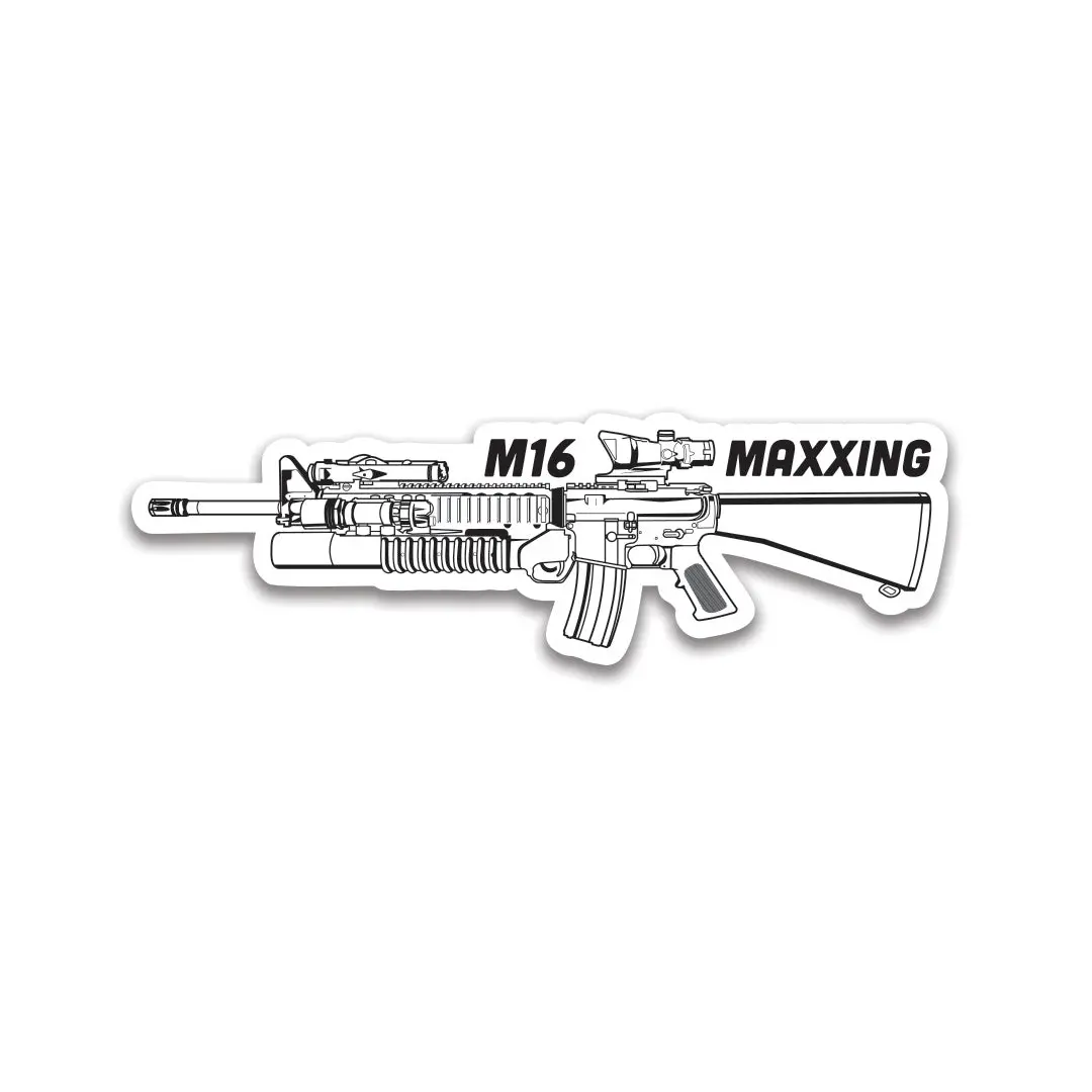 M16 Maxxing Sticker 1