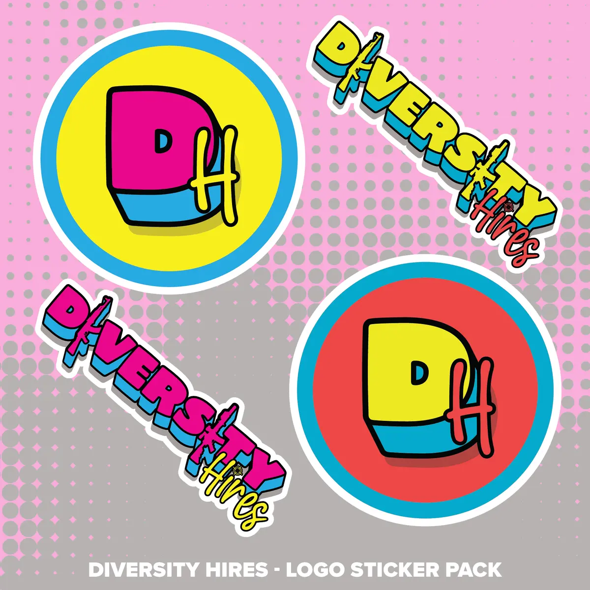 Diversity Hires Sticker Pack 1
