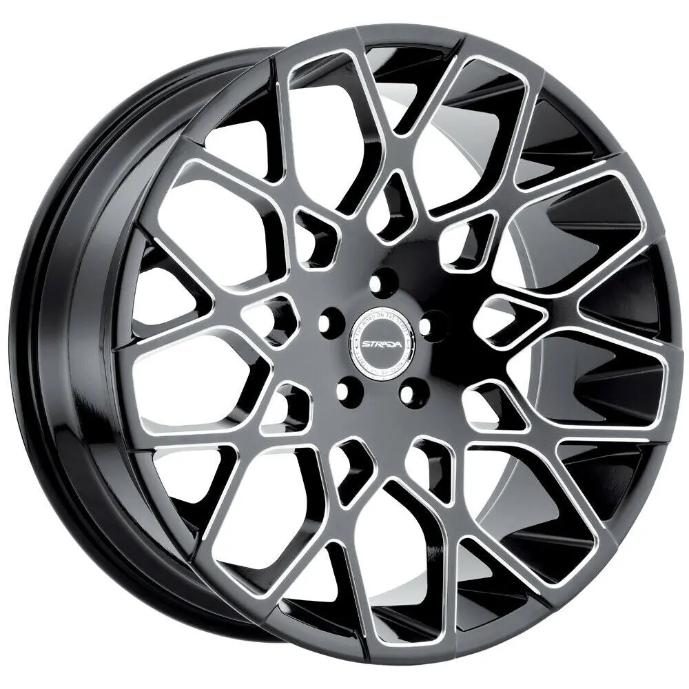 Strada Wheels S59 Buca Black Milled 1