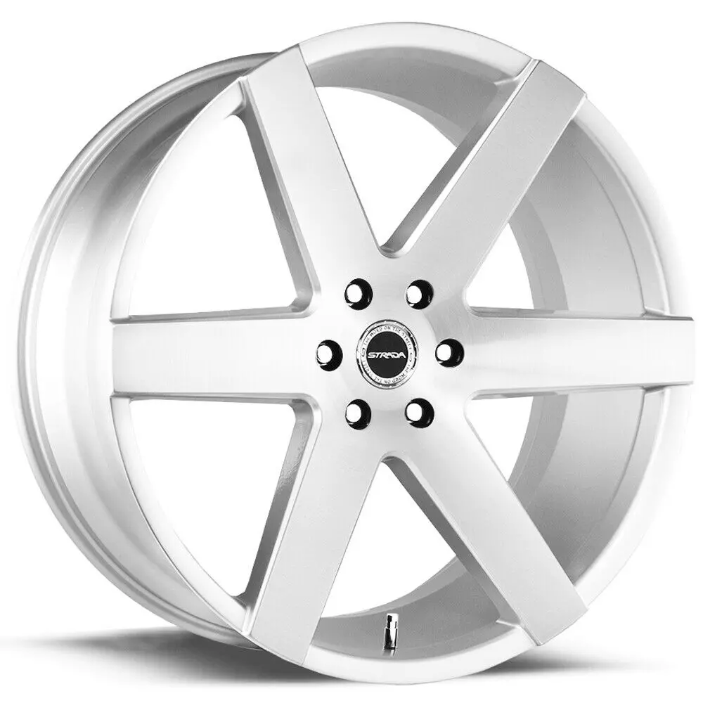 Strada Wheels S60 Coda Silver Brushed 1