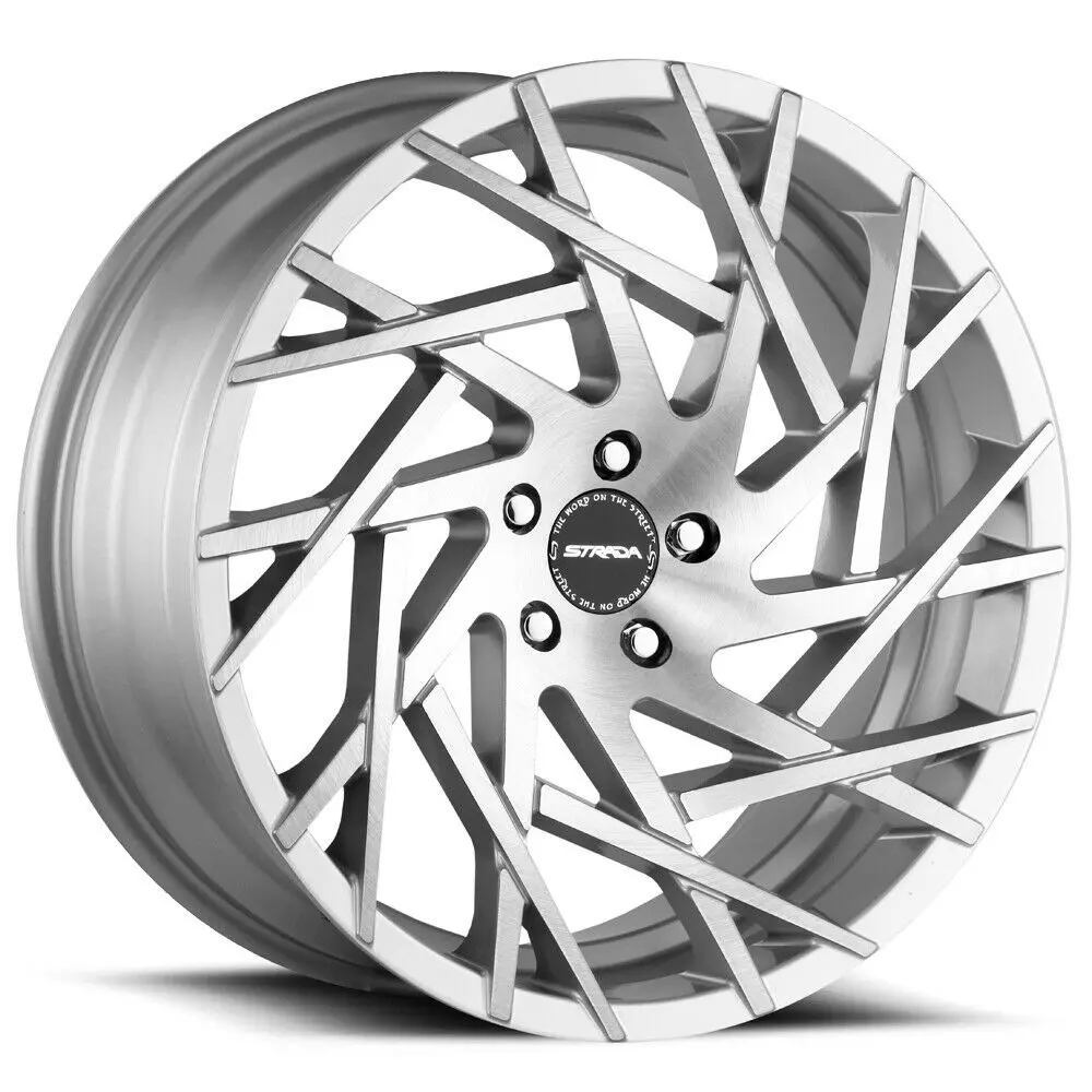 Strada Wheels S64 Nido Silver Brushed 1