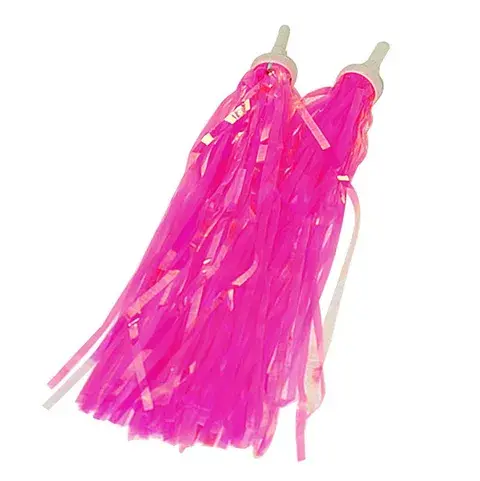 Bikelane Kids Handlebar Streamers Hot Pink 1