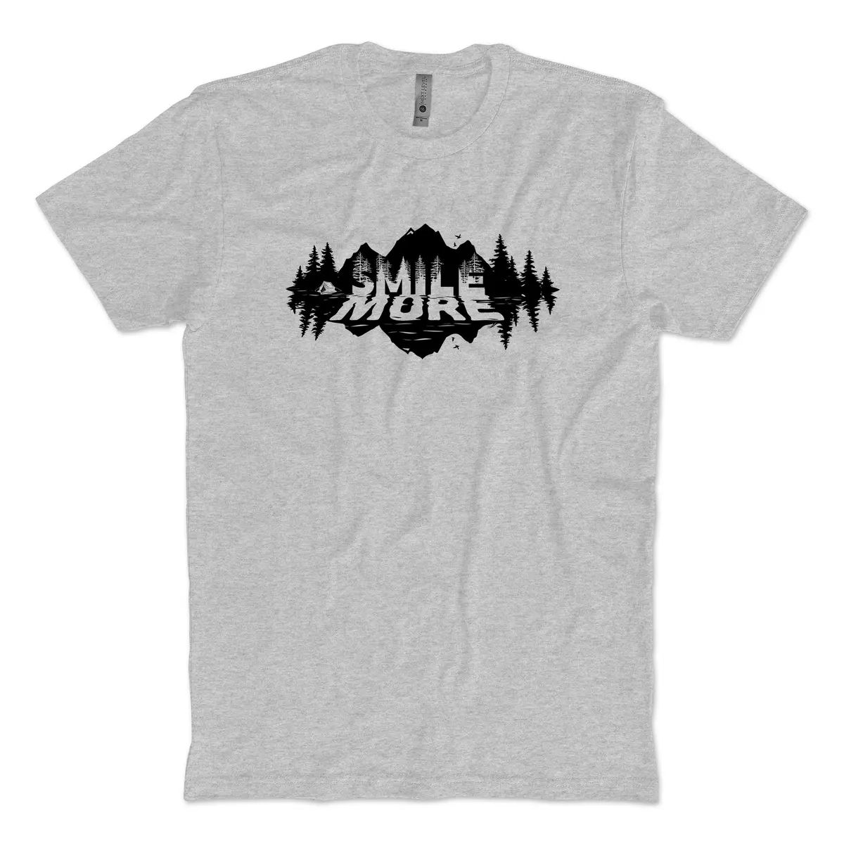 Smile More Camping T-Shirt 1