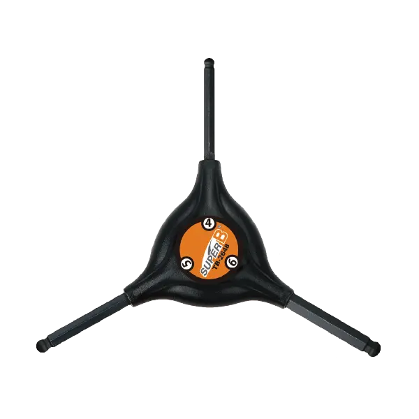 Tool Super B Y Wrench 4/5/6 Hex Ball (Tb2648) 1