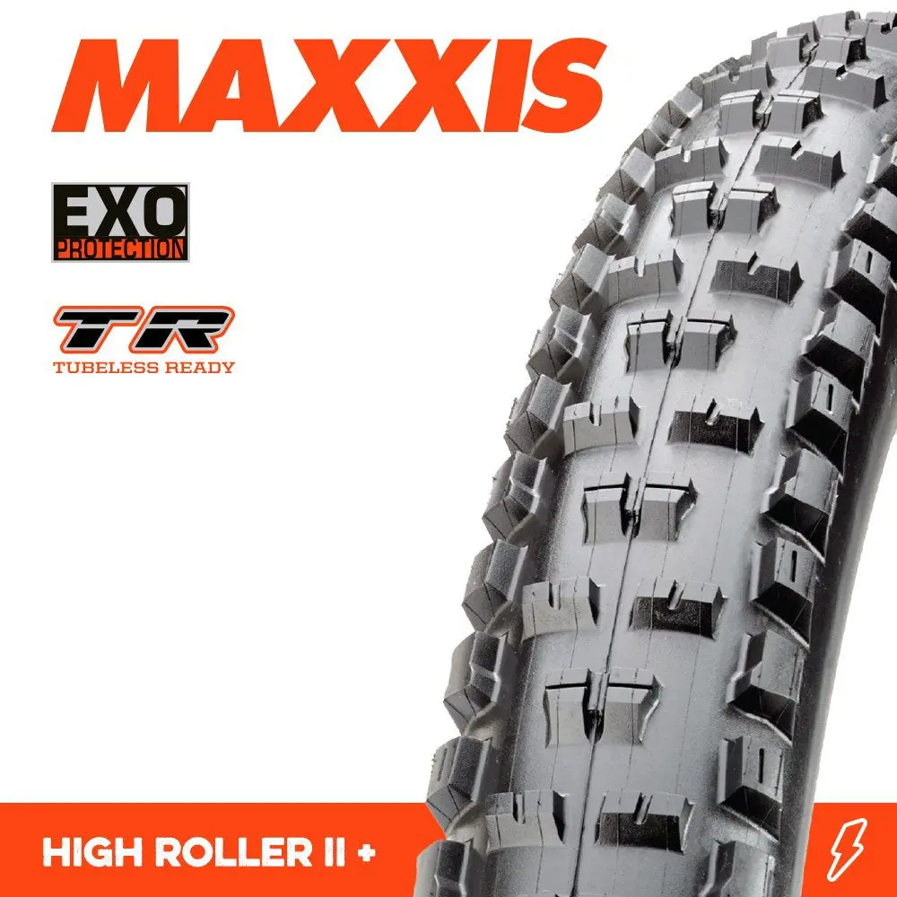 Tyre 27.5 X 2.80 Maxxis High Roller Ii Plus Exo Tr Folding 60Tpi E-25 1