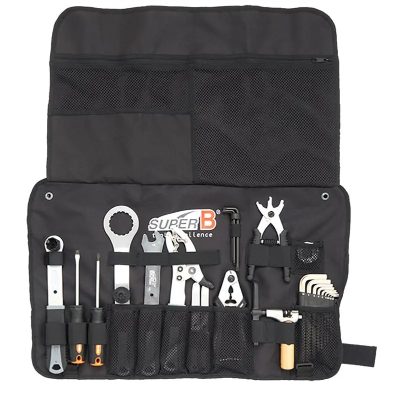 Superb 25-Piece Bicycle Tool Set With Carry Bag 1