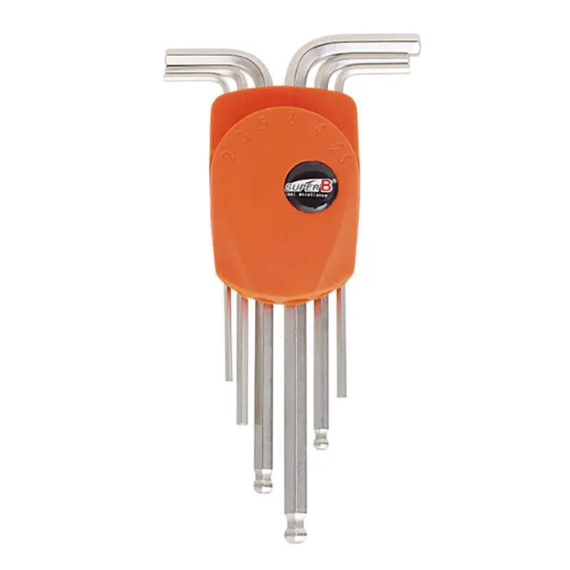 Super B Hex Wrench Set 6Pc 2/2.5/3/4/5/6 1