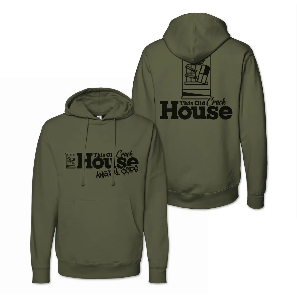 The Crack House Project Hoodie 1