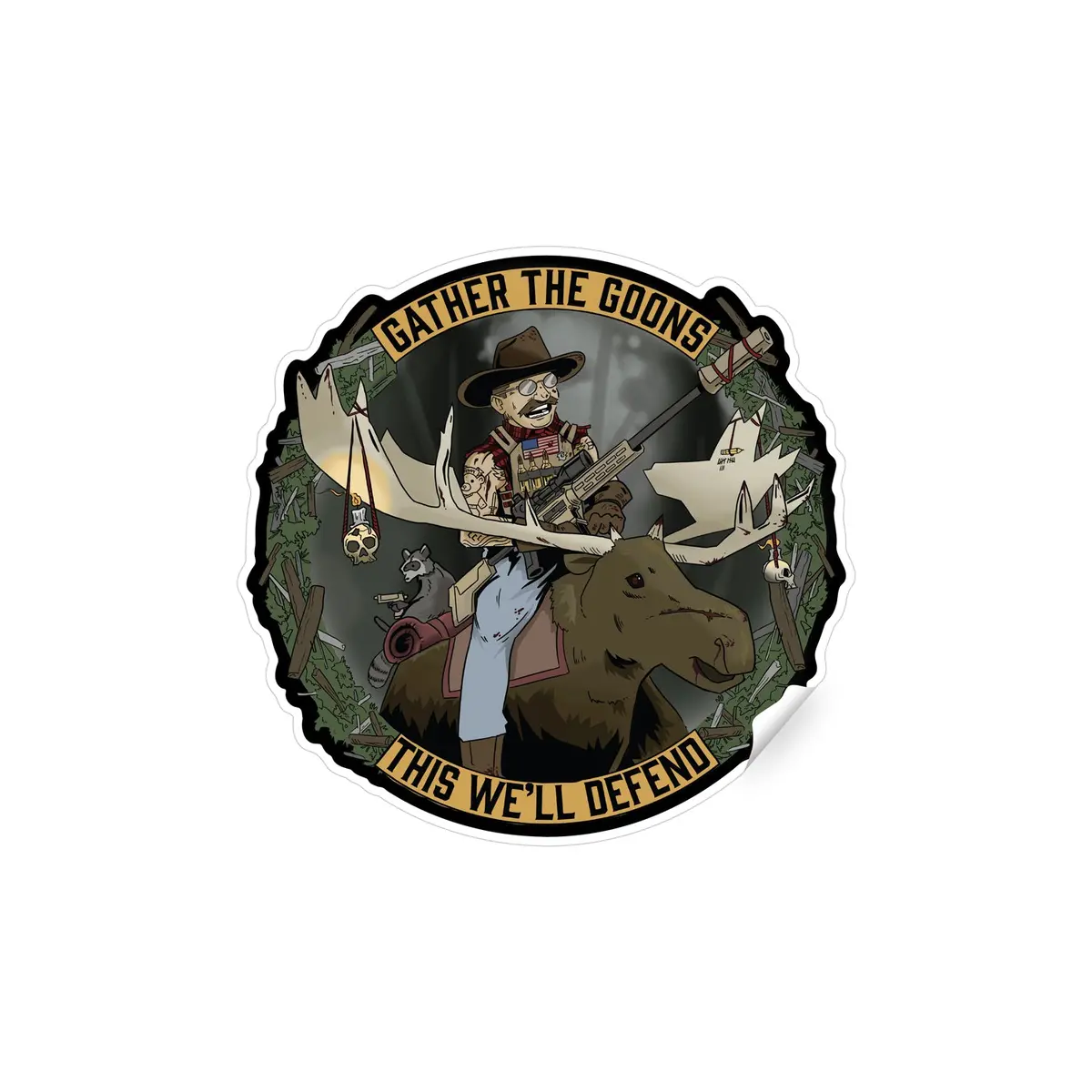 Tier 1 Teddy Sticker 1