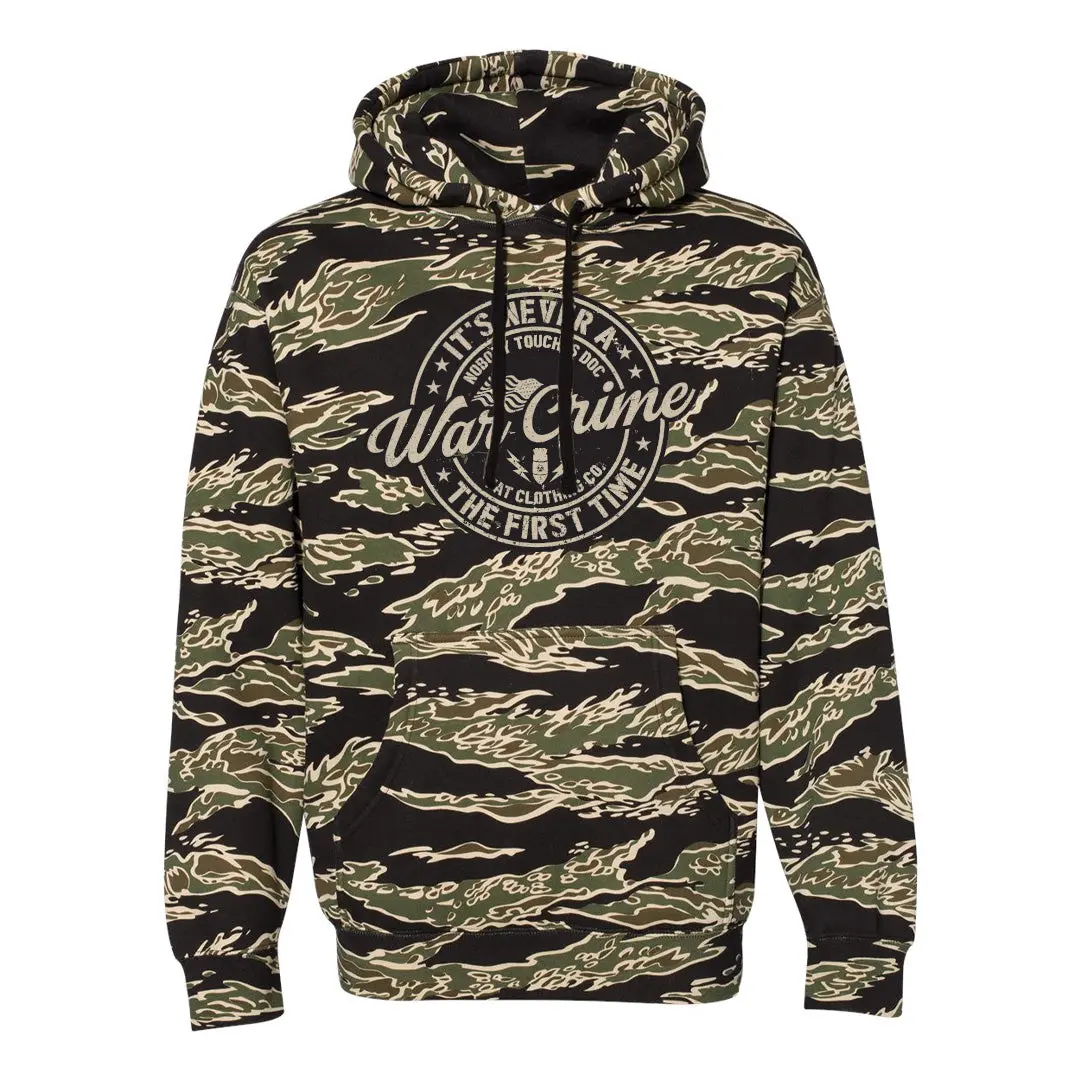 War Crime Tiger Camo Hoodie 1
