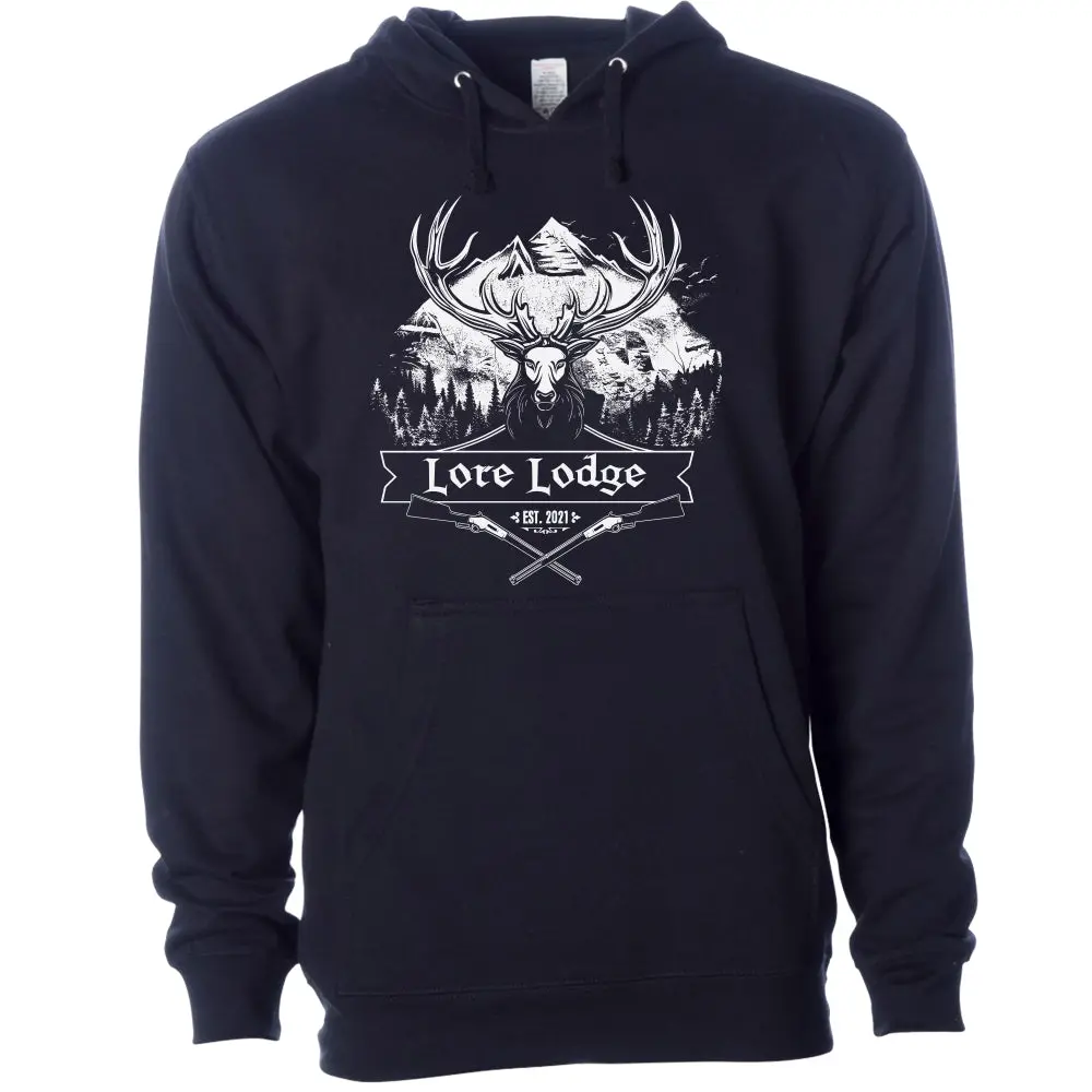 The Lore Lodge Established Hoodie 1