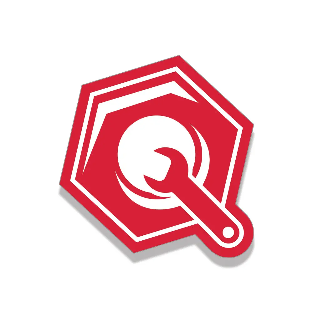Questionable Choices Logo Sticker 1